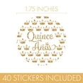 thumbnail image 3 of Pegatinas para regalos de fiesta de Quinceañera - 1,75 pulgadas - 40 etiquetas (blanco y dorado), 3 of 5