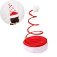thumbnail image 3 of KONTONTY Christmas Santa Hats Decorative Spiral Spring Funny Xmas Headdress Party Hats Favors Photo Props, 3 of 8