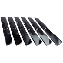 (6) Blades Fits John Deere 54" D170 G110 LA150 190C GX21380 GY20679 GY20684