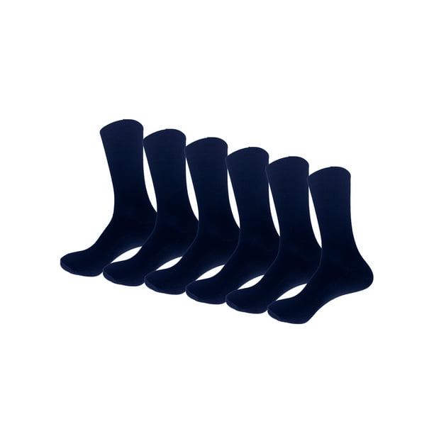 Calcetas Escolar Juvenil Delgados para Hombre Gran Galeón Pack con 6 Pares Lisos Talla 14-18 años Gran Galeon 1050