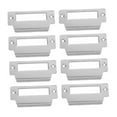 thumbnail image 5 of Raindrops Striker Plate 8Pcs Silver 10X4.5in for Door Security and Reinforcement, 5 of 8