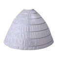 thumbnail image 1 of Vestido de novia Petticoat AtsoPop con 6 aros en forma de A para mujer, 1 of 7