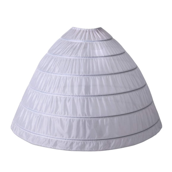 Vestido de novia Petticoat AtsoPop con 6 aros en forma de A para mujer