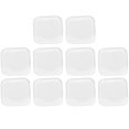 thumbnail image 2 of Soporte de silicona para pestañas postizas, 10 unidades de almohadillas para pestañas individuales de forma cuadrada transparente, soporte de silicona para pestañas muy recomendado, 2 of 14