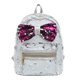 thumbnail image 3 of Shining Sequins Bowknot Mujeres Mochila Niñas Fiesta Pequeña Mochila/Plata-205024.04 Tmvgtek Para estrenar, 3 of 6