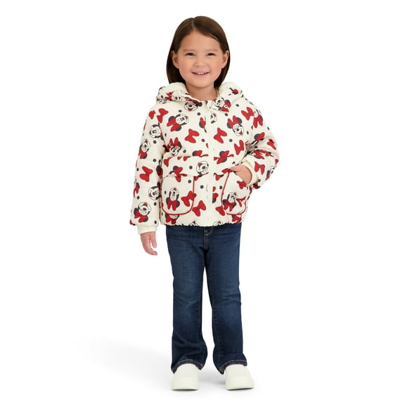 Character Toddler Girl Puffer Jacket, Sizes 12M-5T