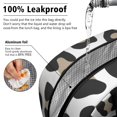 thumbnail image 5 of Obrewu Leopard Print Pattern Lunch Bag for Adult, Insulated, Leakproof, Oxford Cloth, 5 of 7