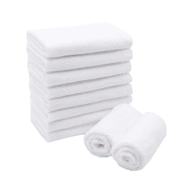 5 Toallas De Manos Hoteleras 70x40cm 100% Algodón Ginesta Melocotton lisa