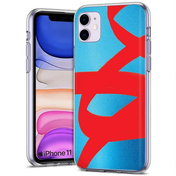 TPU Phone Case for Apple iPhone SE 2020,Red Ribbon Satin Print