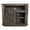Chocolate Mousse, variant on Rustic Tall Alcove Corner TV Stand, Green