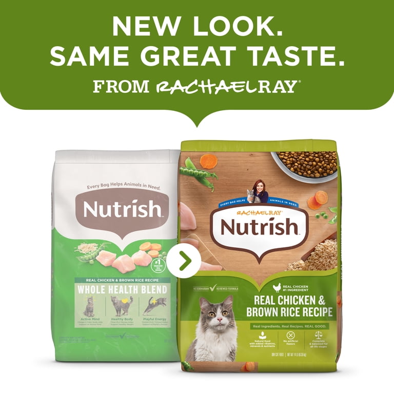 Dry Cat Food with Chicken & Brown Rice photo 2