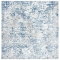 thumbnail image 2 of SAFAVIEH Amelia Alastar Abstract Distressed Area Rug, Gray/Blue, 3' x 3' Square, 2 of 13