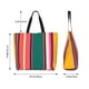 thumbnail image 5 of Fotbe Vertical Stripes Bolsa Tote Estética de Lona con Estampado para Mujer - Bolsa Reutilizable de Hombro Casual para Vacaciones, Compras, Trabajo y Gimnasio, 5 of 8