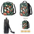 thumbnail image 4 of ZUXONGSY Cat Peony Flower Butterfly Print Backpack Set for Boys Girls School Bags 17 Inch Bookbag School Supplies Kids Pencil Pouch Pen Box Lunchbag Packed with Bottle Pocket Stationery Bag Daypack, 4 of 6