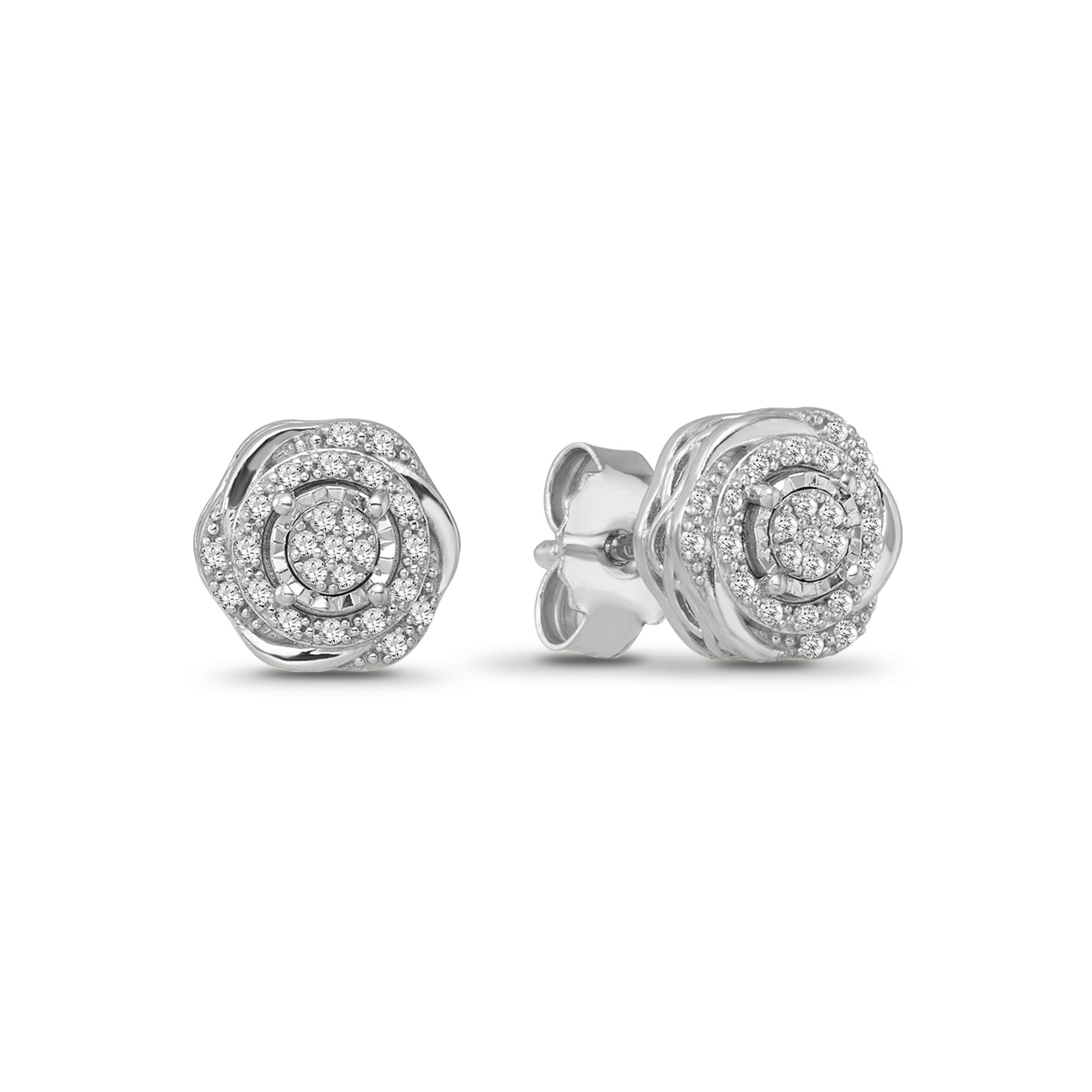 netaya diamond stud earrings