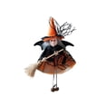 thumbnail image 2 of SUYOLL Halloween Tulle Witch Apron Broom Shaped Hanging Ornament For Creepy Party Wall Hooks Festive Decor For Home Door, 2 of 6