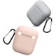thumbnail image 2 of Funda protectora para auriculares-rosa claro+gris-2uds, 2 of 7