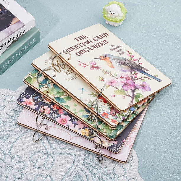 greeting card keepsake binder greeting card binder organizer Stora boxes and Display;christmas card