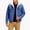 Dark Blue, variant on Jackets For Men Winter Sherpa Lined Denim Jacket Button Down With Pockets Workwear Coat Vintage Trendy Weekend Outdoor Outfits