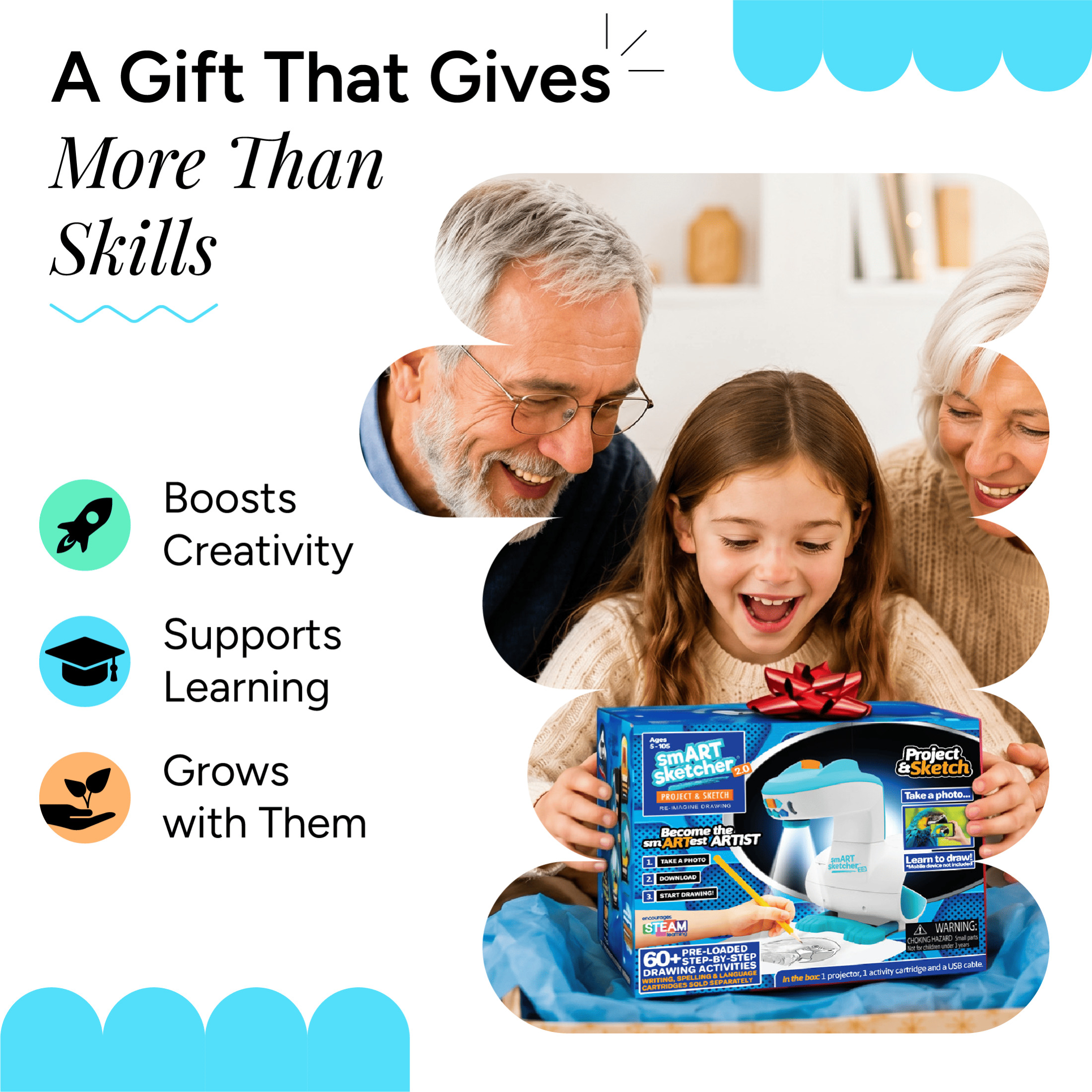 smART Sketcher 2.0 Projector Drawing & Tracing Toy photo 5