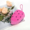 thumbnail image 6 of Unique Bargains 1 Pc Cartoon Hedgehogs Bath Brush Shower Brush Rose Red, 6 of 6