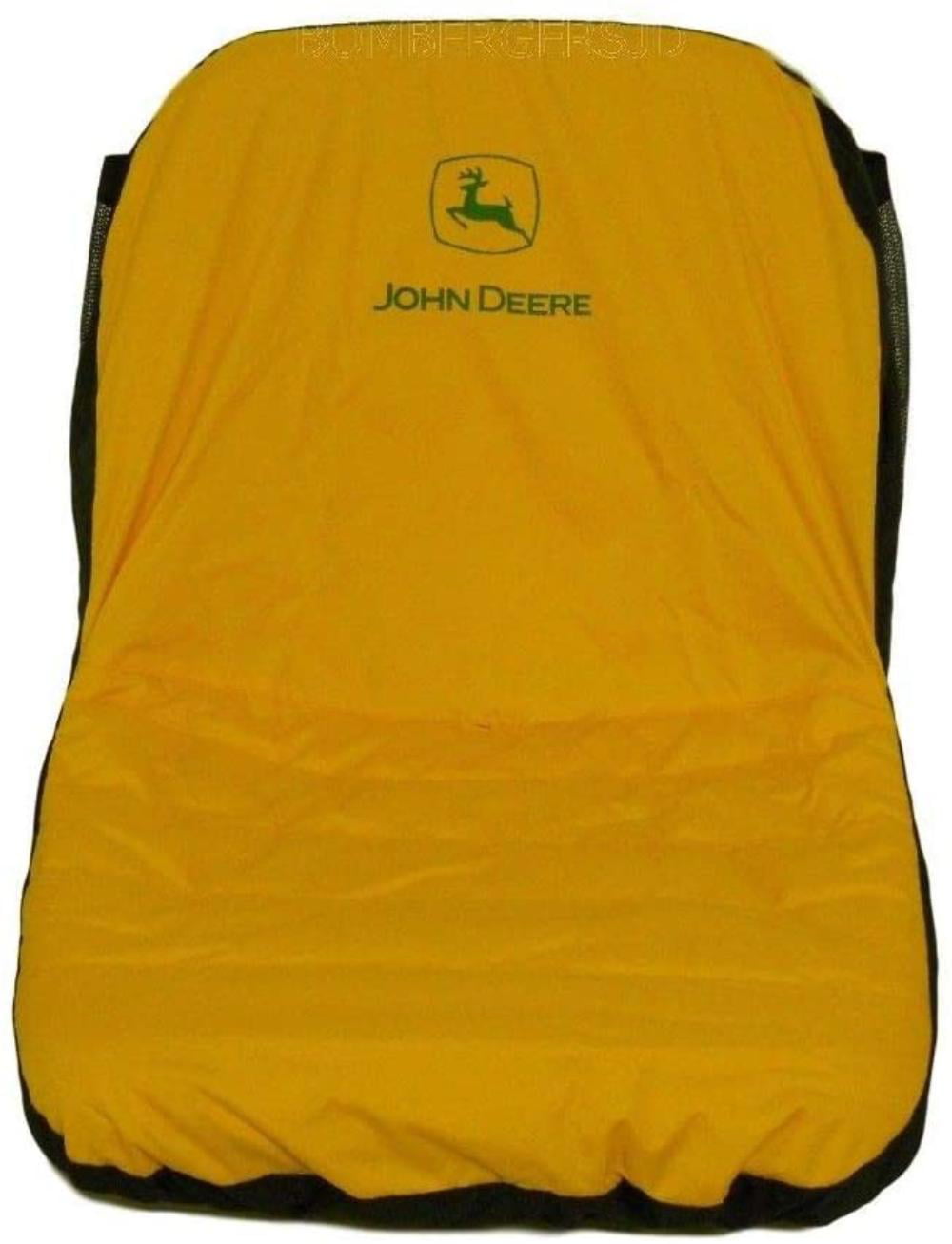 JOHN DEERE LARGE SEAT COVER FOR SEATS WITH 18in BACK REST LAWN TRACTORS LP92334 