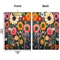 thumbnail image 5 of FORMRS Acrylic Clipboard with Low Profile Clip Standard A4 Letter Size, 12.5" x 9", Large Colorful Flowers, 5 of 8