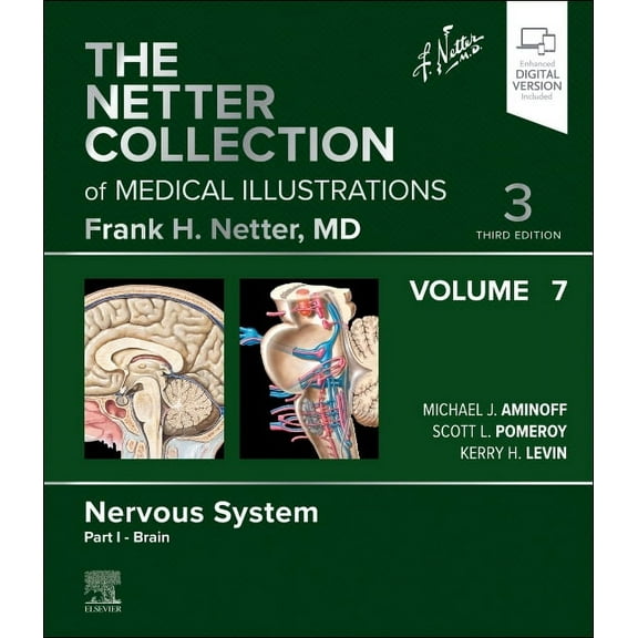 Netter Green Book Collection The Netter Collection of Medical Illustrations: Nervous System, Volume 7, Part I - Brain, (Hardcover)