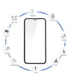 thumbnail image 3 of 10D Tempered Glass Screen Protector for iPhone 11/11 Pro/11 Pro Max – Full Coverage, 9H Hardness, Anti-Fingerprint, Bubble-Free, Rounded Edge Design TIKA, 3 of 7