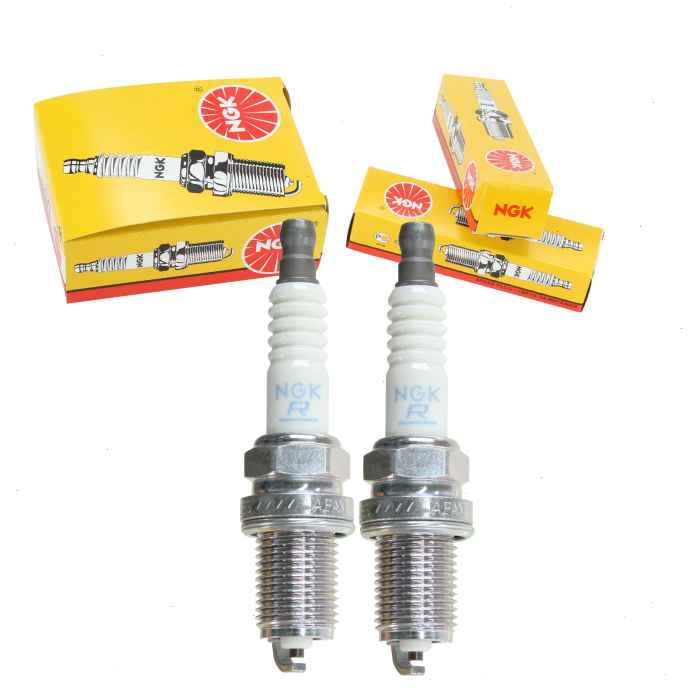 2 pc NGK 2460 Standard Spark Plugs for 160999-78020 DR17YC E3.20 Ignition Wire Secondary Fits select: 2004-2006 TOYOTA SCION, 1994-1997 DODGE RAM 1500