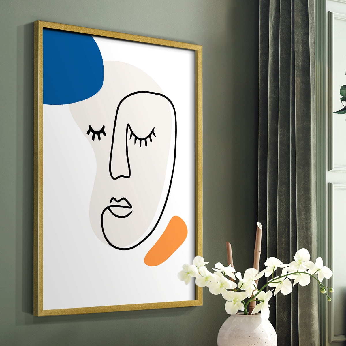 Matisse CCXCIV in Solid Wood 11 x 14 Framed Print