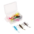 thumbnail image 4 of 20x Lifelike Nymphs Mayfly  Soft Stonefly With Box For Low Activity Fishes, 4 of 10