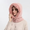 thumbnail image 5 of Dadaria Womens Winter Hats Women Winter Fashion Hat Windproof Outdoors Warm Leisure Hat Pink One Size,Women, 5 of 6