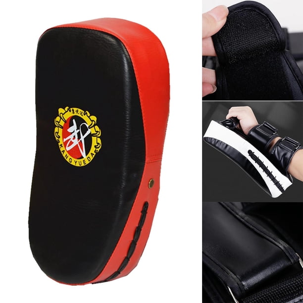 Kicking Striking Body Pad Kick Boxing Enfoque curvo Punching Mitts Entrenamiento de artes marciales Sparring Pad Kick para Taekwondo Mma Unisex rojo 36x19x8.5cm shamjiam Almohadilla de boxeo
