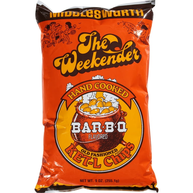 Middleswarth The Weekender Hand Cooked Bar. B. Q Old Fashioned Ket