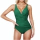 thumbnail image 1 of Traje de Baño de Mujer con Pantalones Cortos de Cintura Alta Apretado Diseño de Surf Sexy, Nylon Spandex para Deportes Playa Piscina Y Actividades Acuáticas, 1 of 1
