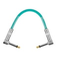 thumbnail image 2 of Colcolo Patch Cable Connect Line Speaker Systems Plug and Playing 1/4'' Low Noise Electric Guitar Cable PVC Shell Instrument Audio Cable cyan, 2 of 8