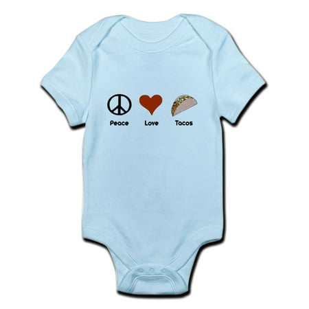 

CafePress - Peace Love Tacos Infant Bodysuit - Baby Light Bodysuit