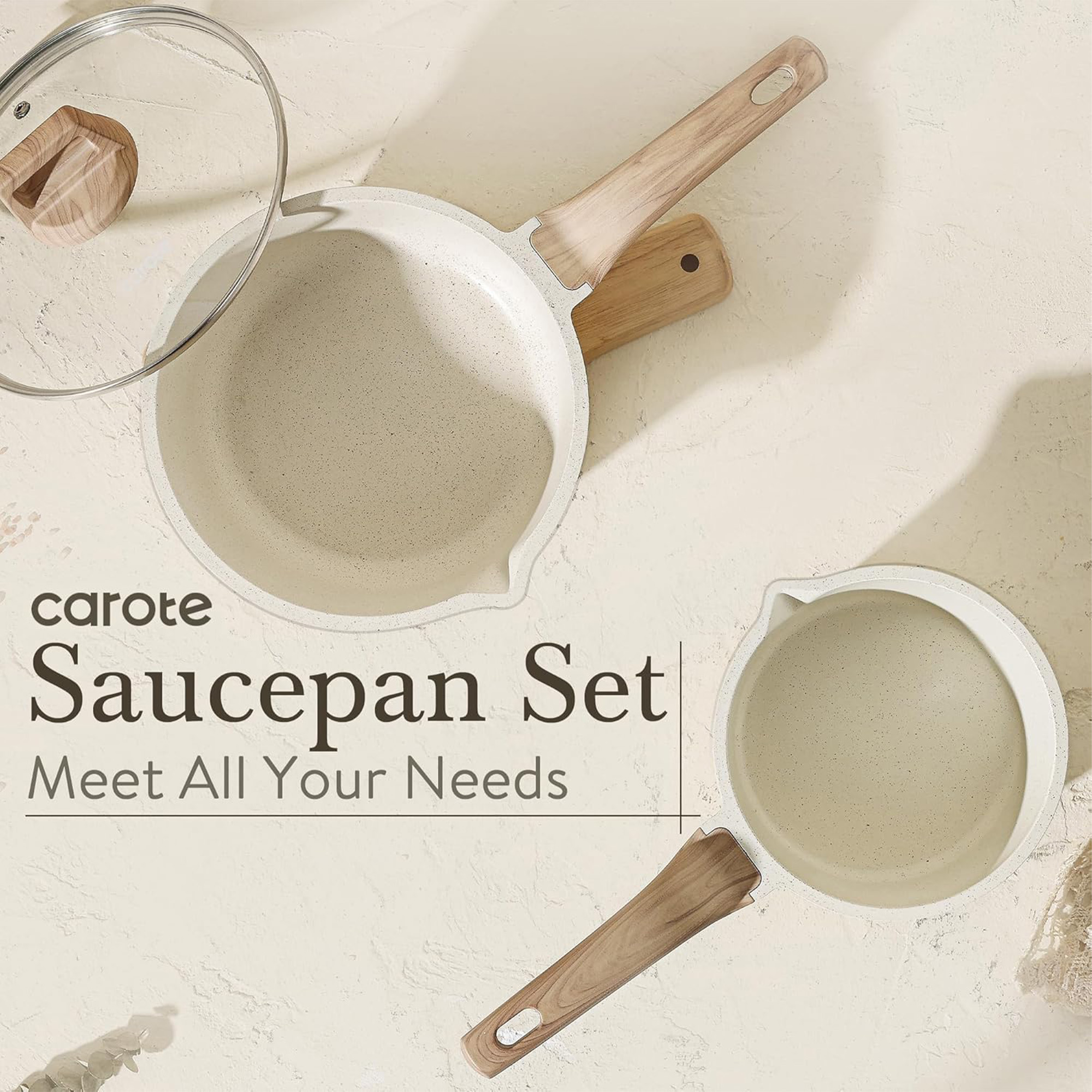Carote 6-Piece Nonstick Saucepan Set photo 6