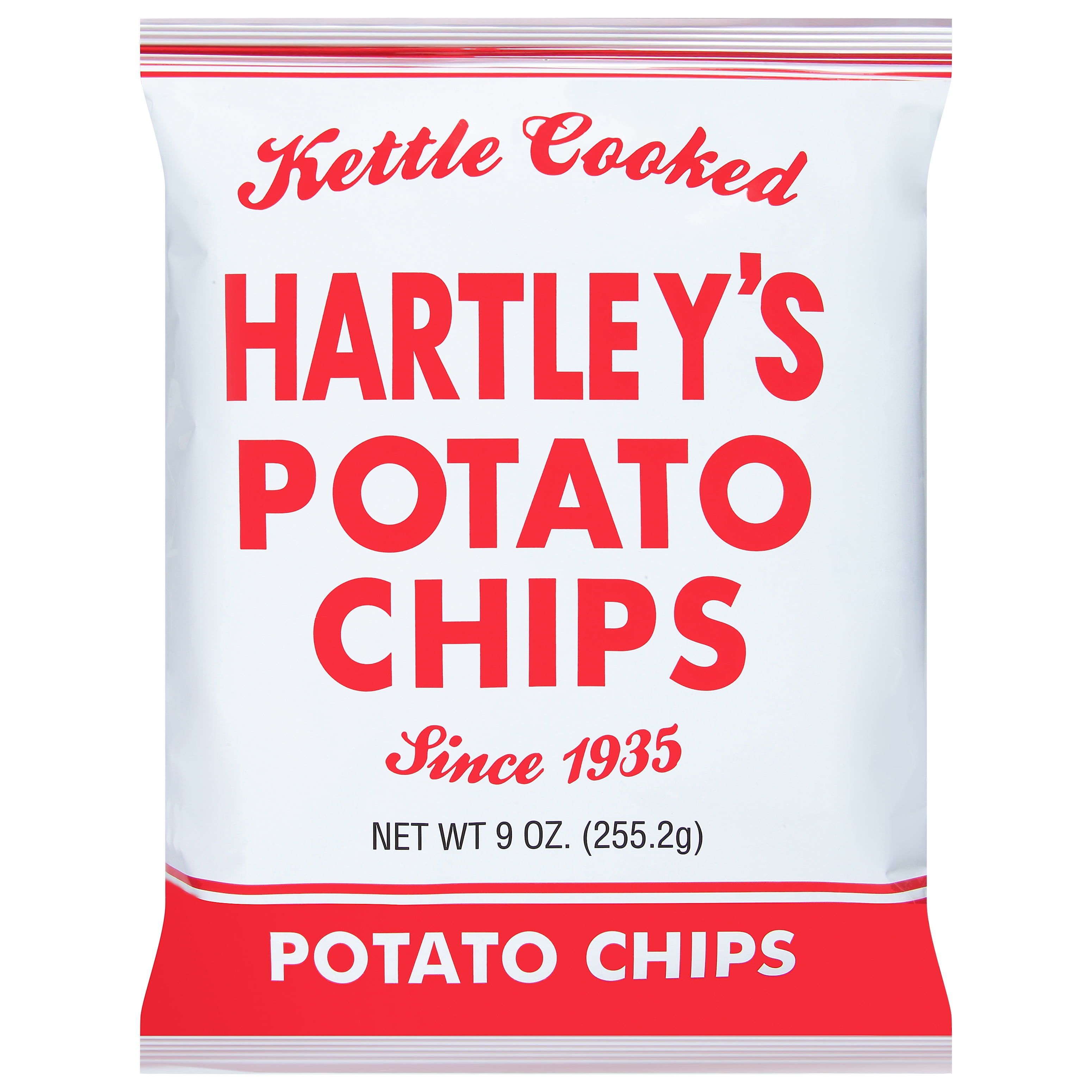9oz. Hartley's Plain Potato Chips