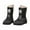 Black, variant on TANYSU Girls Rain Boots Shoes Cartoon Mid Calf Kids Booties For School Outdoor Play Comfortable Non- Sole Lightweight Durable Child Everyday Wear First Walker