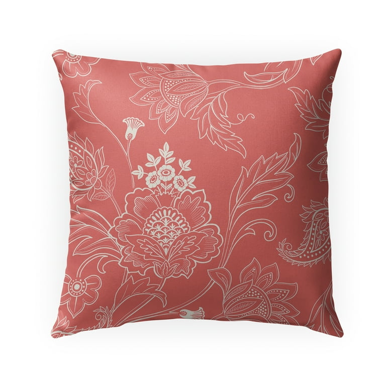 Coral patio pillows sale