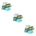 thumbnail image 1 of Qarigey 4 paquetes/lote de ropa interior y ligera para niños, ropa interior transpirable y cómoda de algodón para niños, bragas, Type1 NO1, 1 of 6
