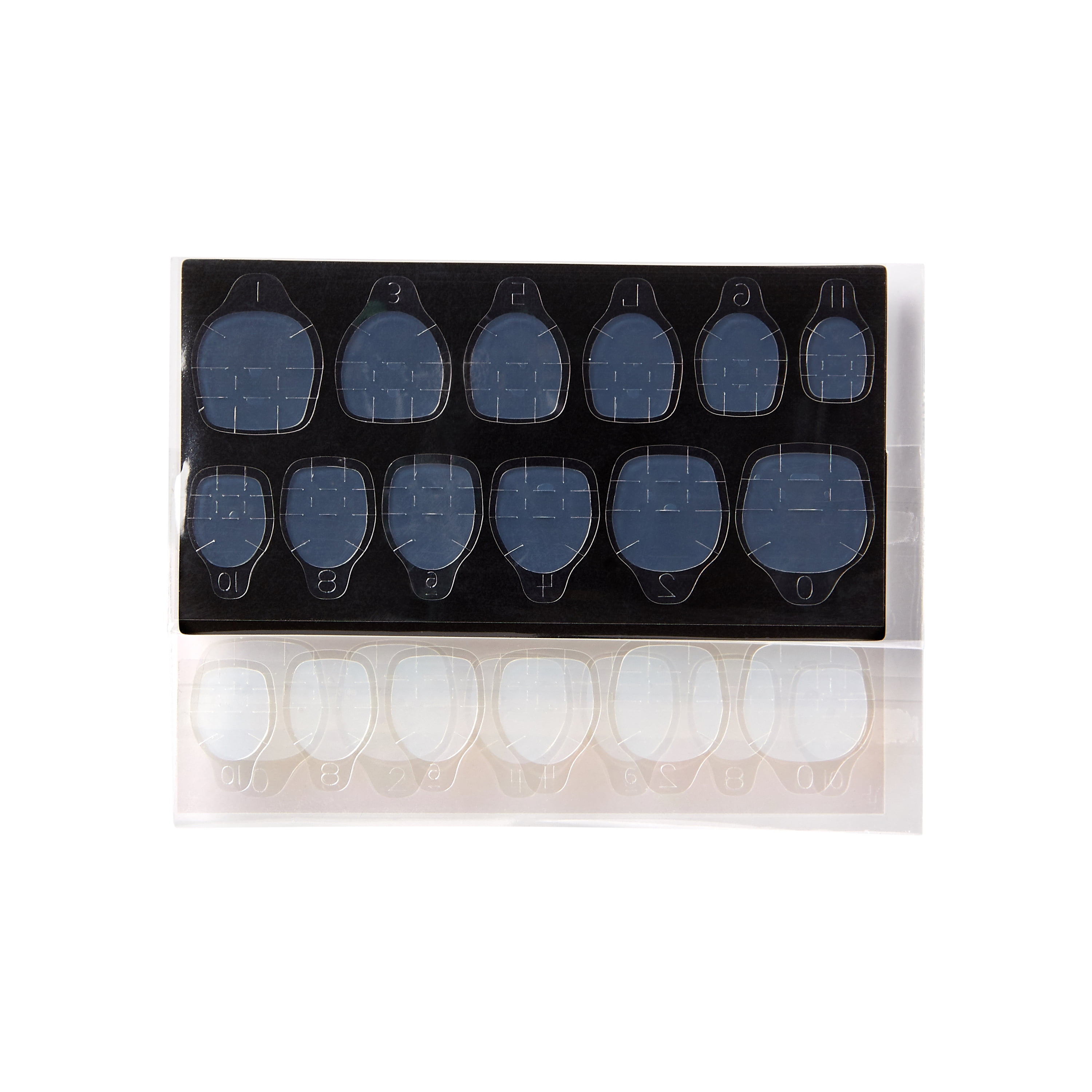 KISS imPRESS Tab to Go Mega Hold Super Adhesive Tabs, 12 Sizes, 48 Pieces