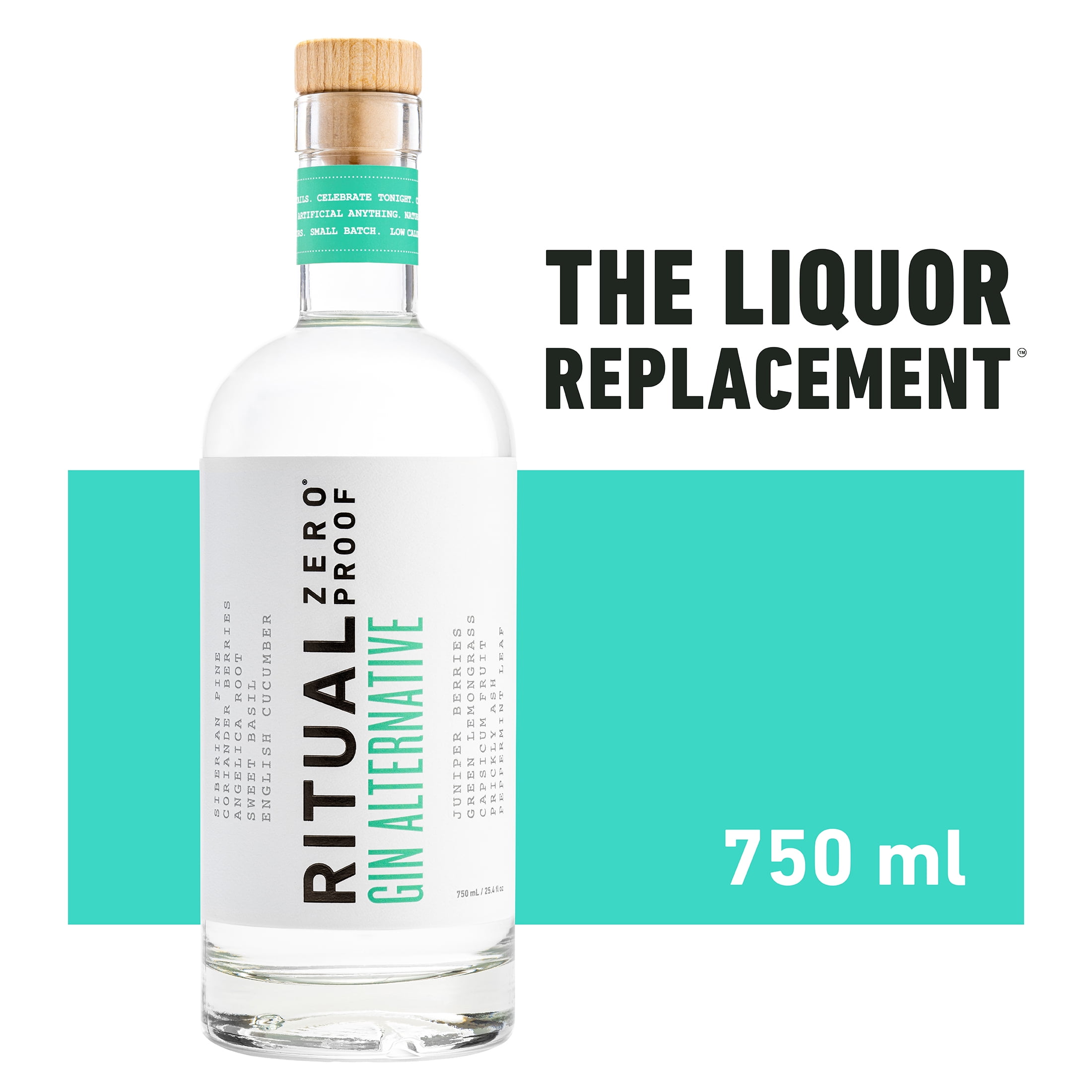 Ritual Zero Proof Gin Alternative, 750ML