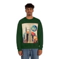 thumbnail image 5 of New York Nightlife Urban Wanderlust Unisex Heavy Blend Crewneck Sweatshirt, 5 of 9