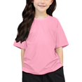 thumbnail image 2 of LUOGENLI T Shirts Valentine's Day for Girls 12-14 Years Children's Printed Round Neck Short Sleeved T Shirt for Boys and Girls Spring St. Patrick's Day T Shirts for Girls 12-14 Girls Tops 4-5 Years, 2 of 4