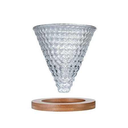 

Dechoicelife V60 Pour Into Glass Range Coffee Server 300ml 500ml Carafe Drip Coffee Pot Barista Percolator Clear Coffee Kettle Brewer