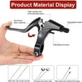 thumbnail image 3 of HLONK Universial Bike Brake Set Front Rear MTB Brake BMX Bike + Cables Lever Kit Callipers Levers Cables, 3 of 6