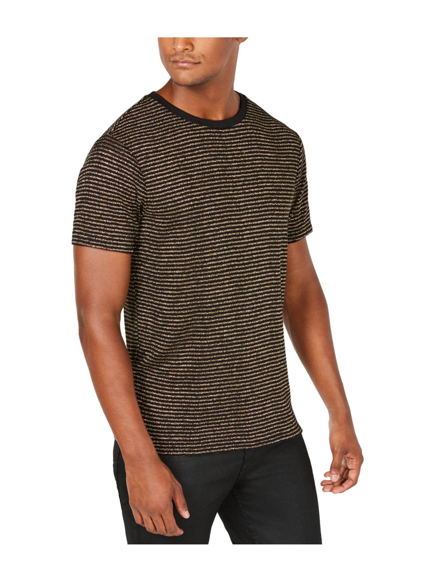 guess brown striped shirt